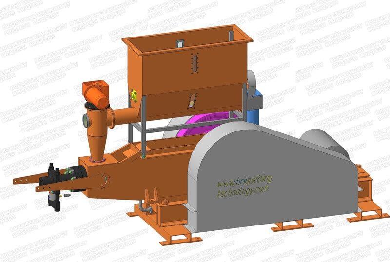 Presa brichetat mecanica model: BT-070-800