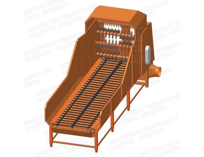 Bale straw shredder CGS-1F