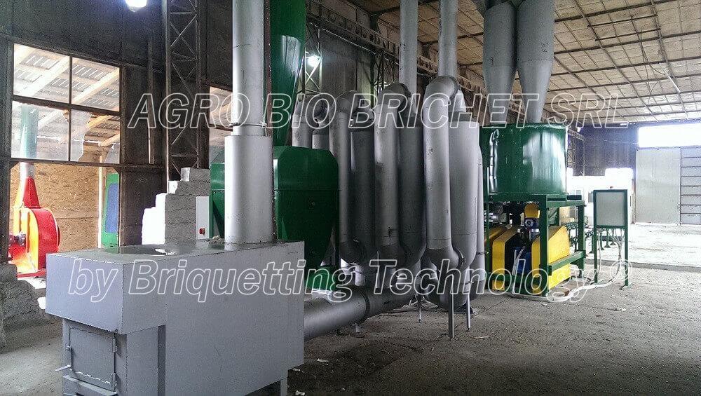 Briquette and pellet factory in Gorneni