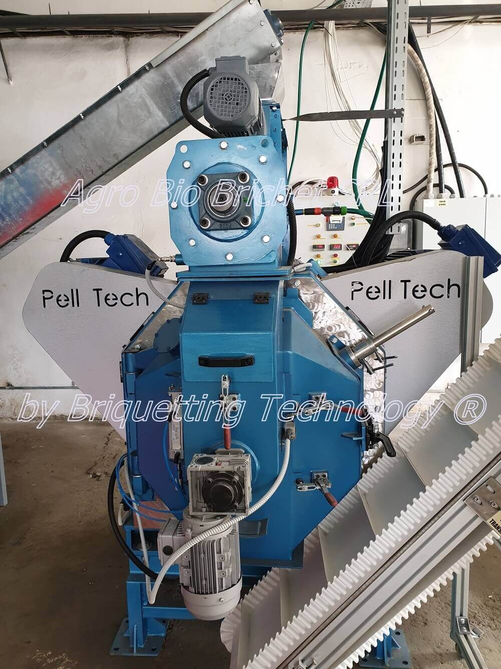 Granulator for straw pellets GRD-0.8 in Iasi