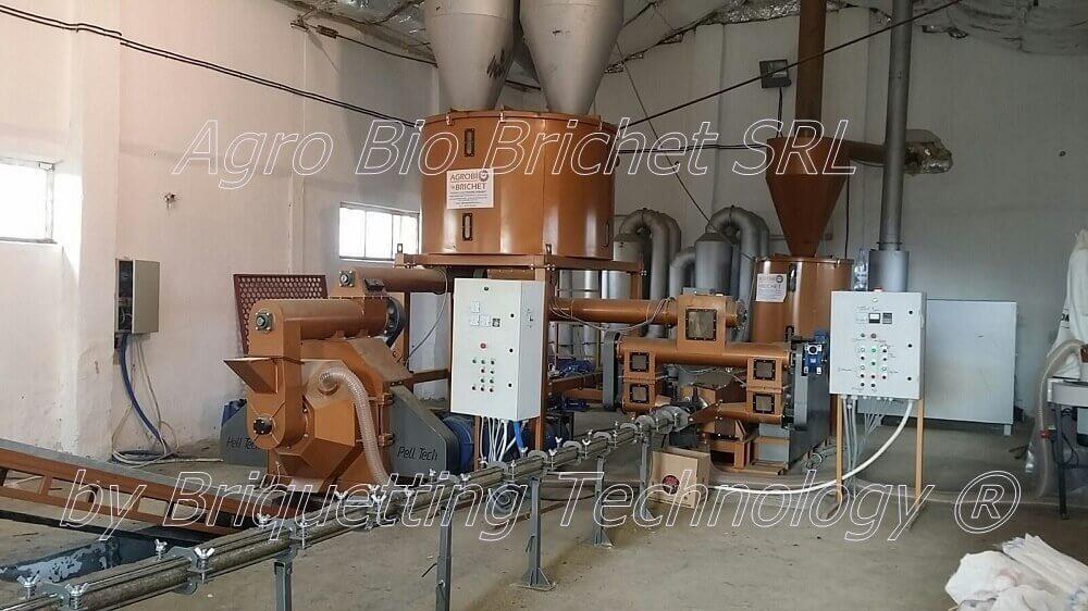 Briquetting equipment in Orastie