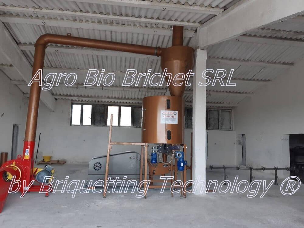 Briquetting line 150-200 kg/h Caldararu Arges