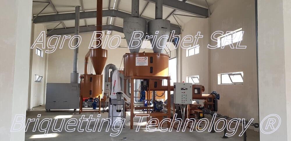 Straw Briquetting Line at Balaceanca