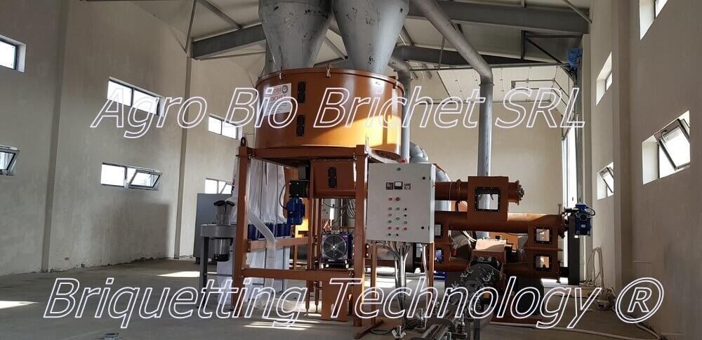 Straw Briquetting Line at Balaceanca