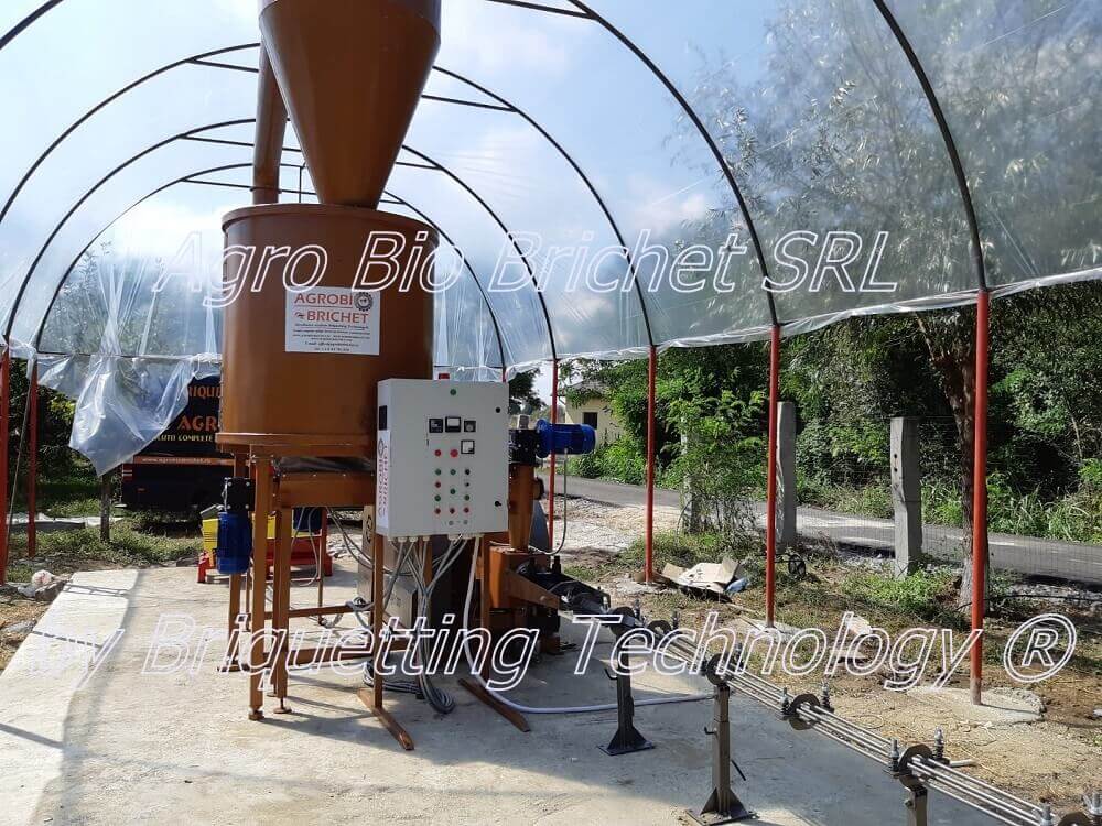 Straw briquetting line Falastoaca