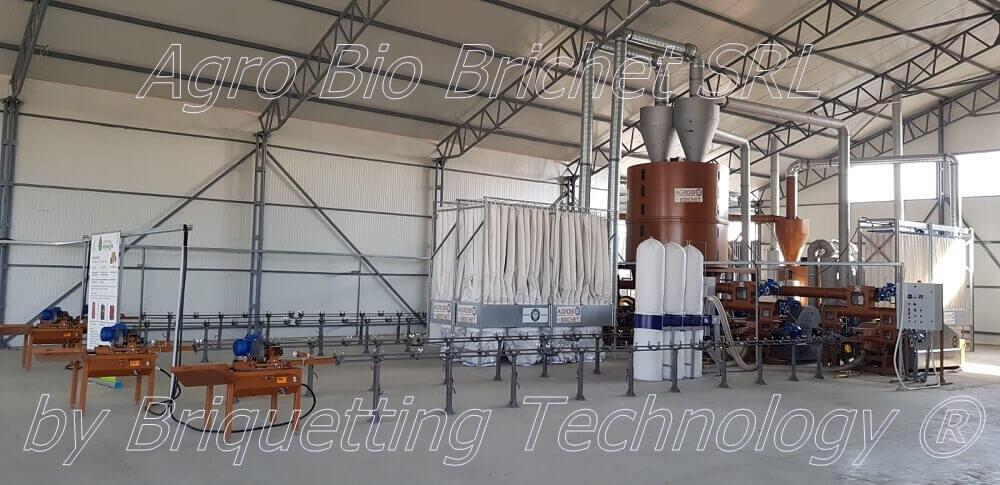 Progresu straw briquetting line