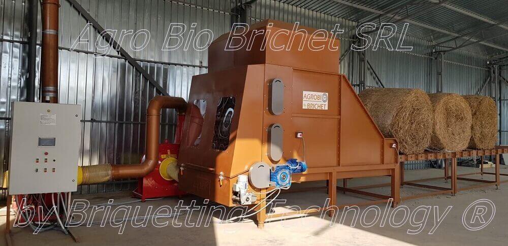 Progresu straw briquetting line