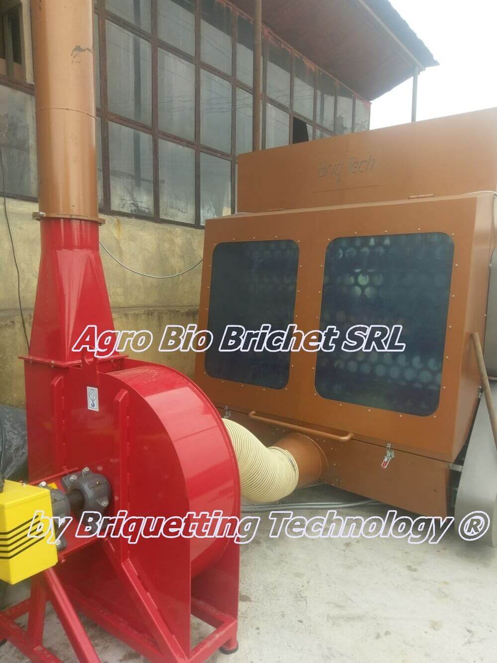 Briquetting line in Radomirești