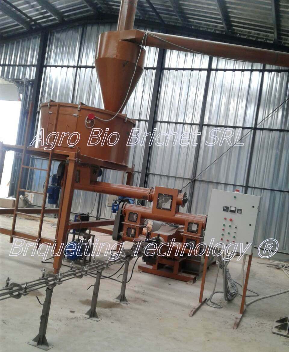 Sapoca straw briquetting line