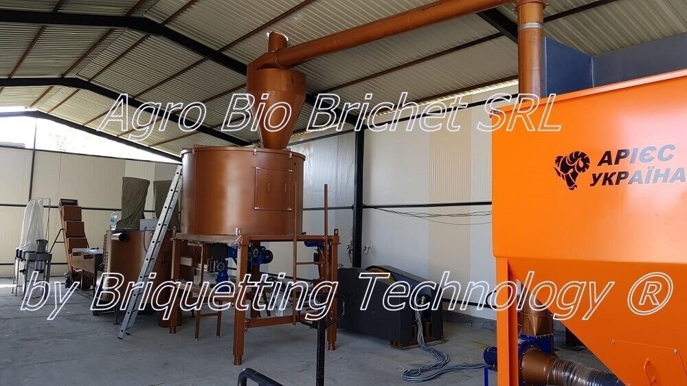 Briquetting and Pelletizing Line in Lunca