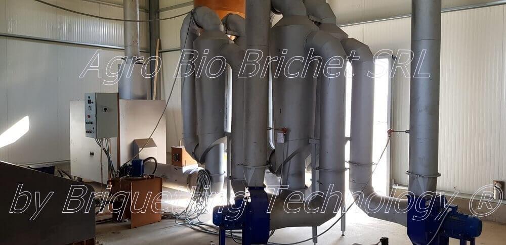 Briquettes production in Silistea Crucii