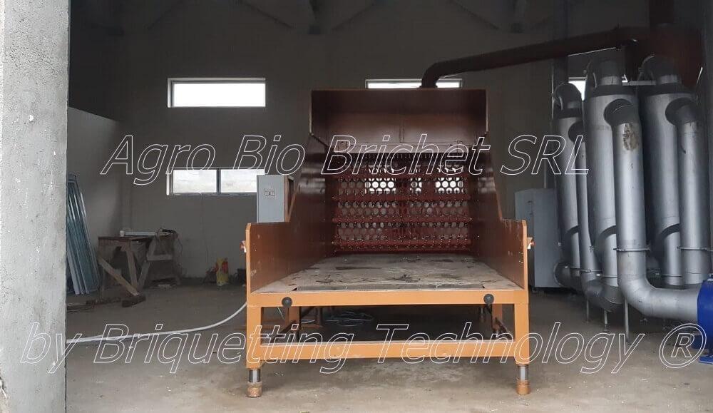 Straw briquetting line in Murgeanca, Ialomita