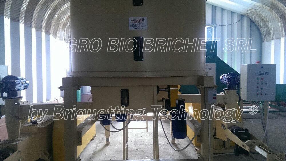 Briquette line at Braila Gabrielescu