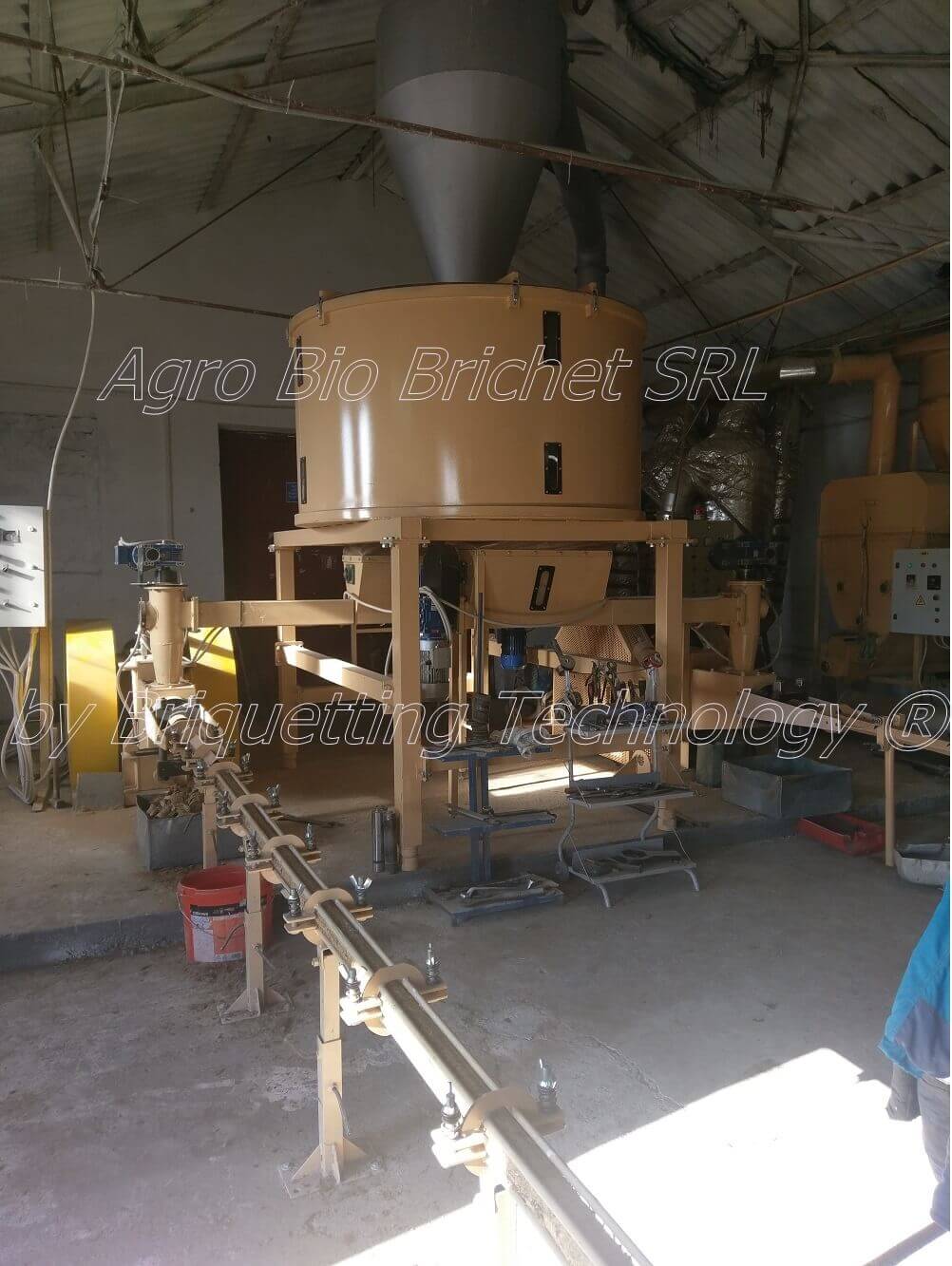 Briquetting line at Chirnogeni, 2017