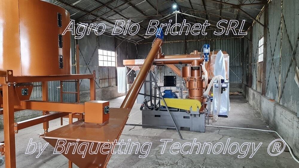 Straw Pellet Production Line in Caracal