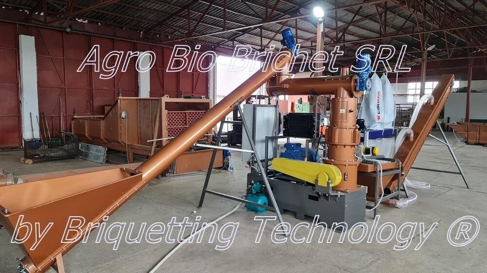 Biomass Pellet Line in Onești Biomass pellet line in Onești