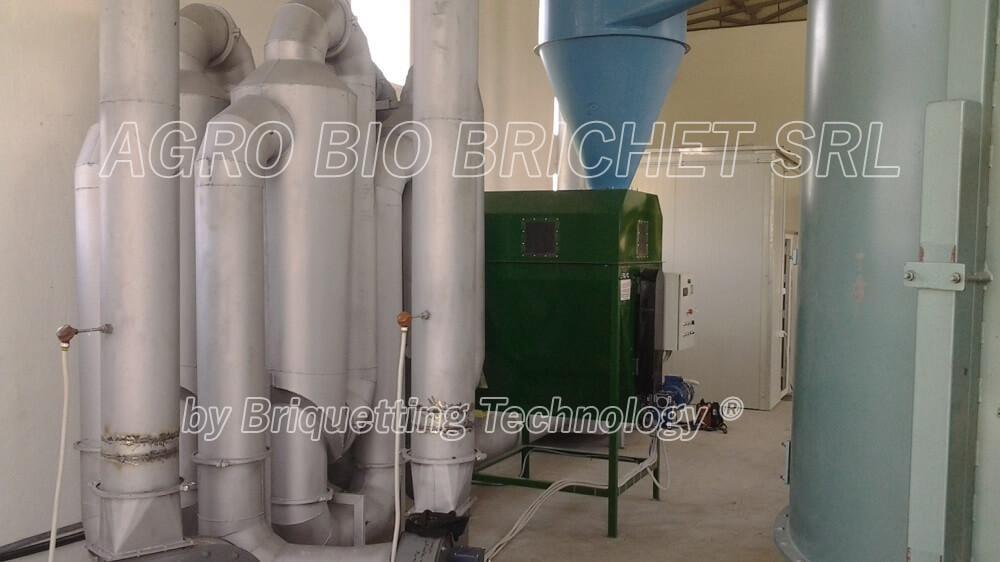 Aerodynamická sušička slámy Mereni