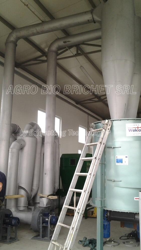 Aerodynamická sušička slámy Mereni