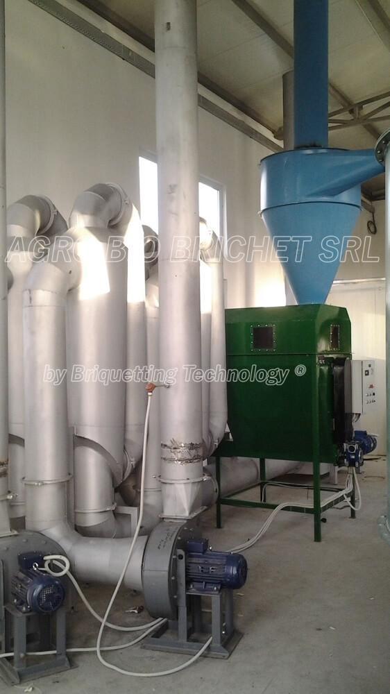 Aerodynamická sušička slámy Mereni